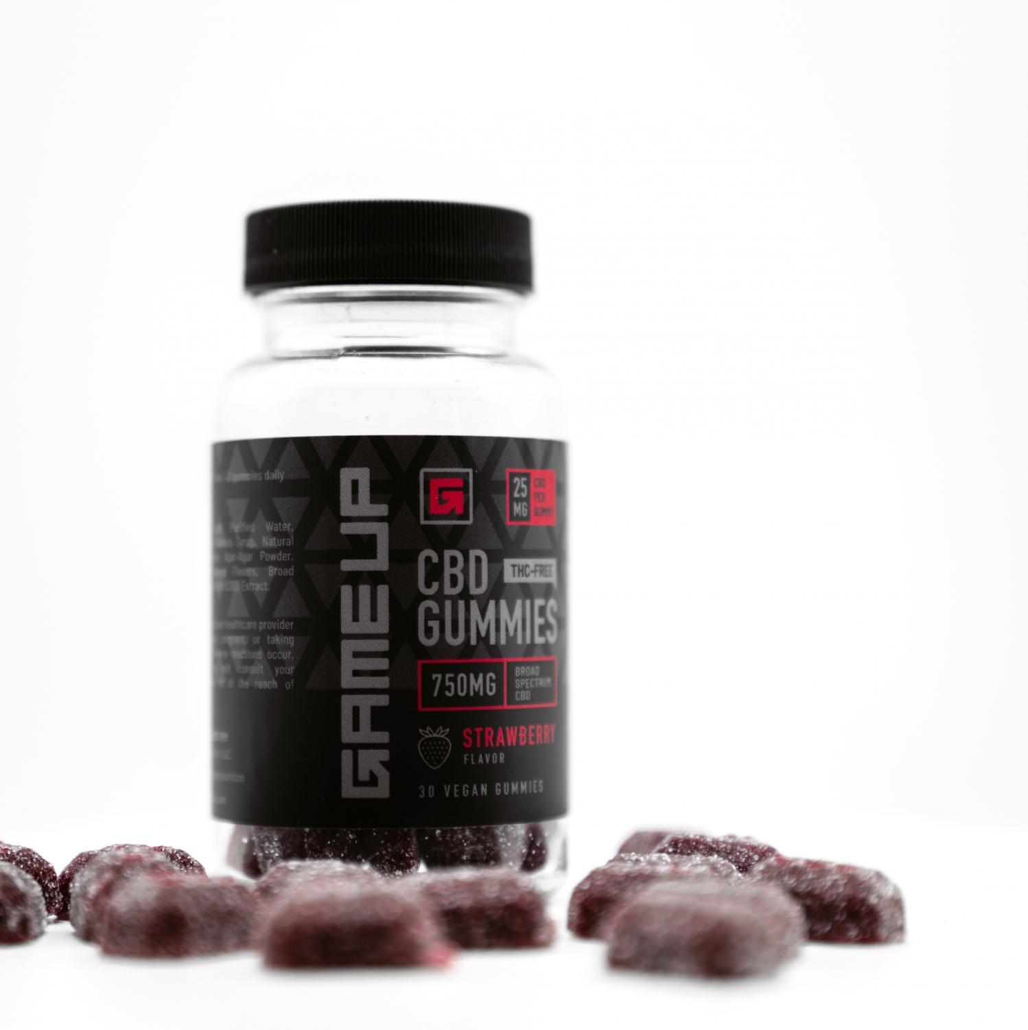 Vegan CBD Gummies THCFree Organic Delicious Flavors